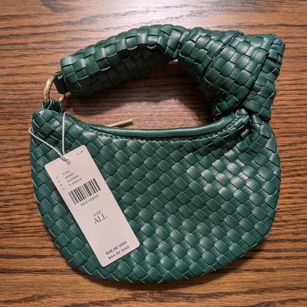 Anthropologie Green Melie Bianco Mini Brigitte Bag Charm